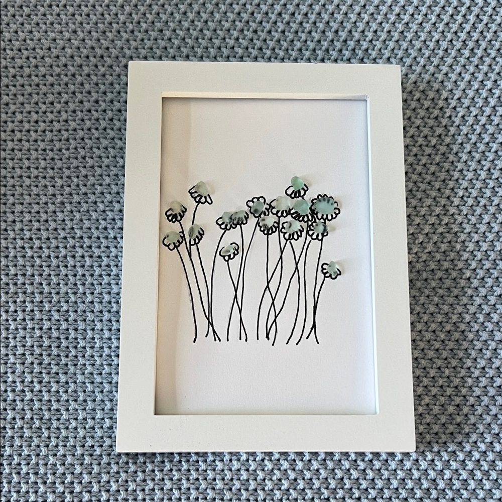 Sea Glass Flowers